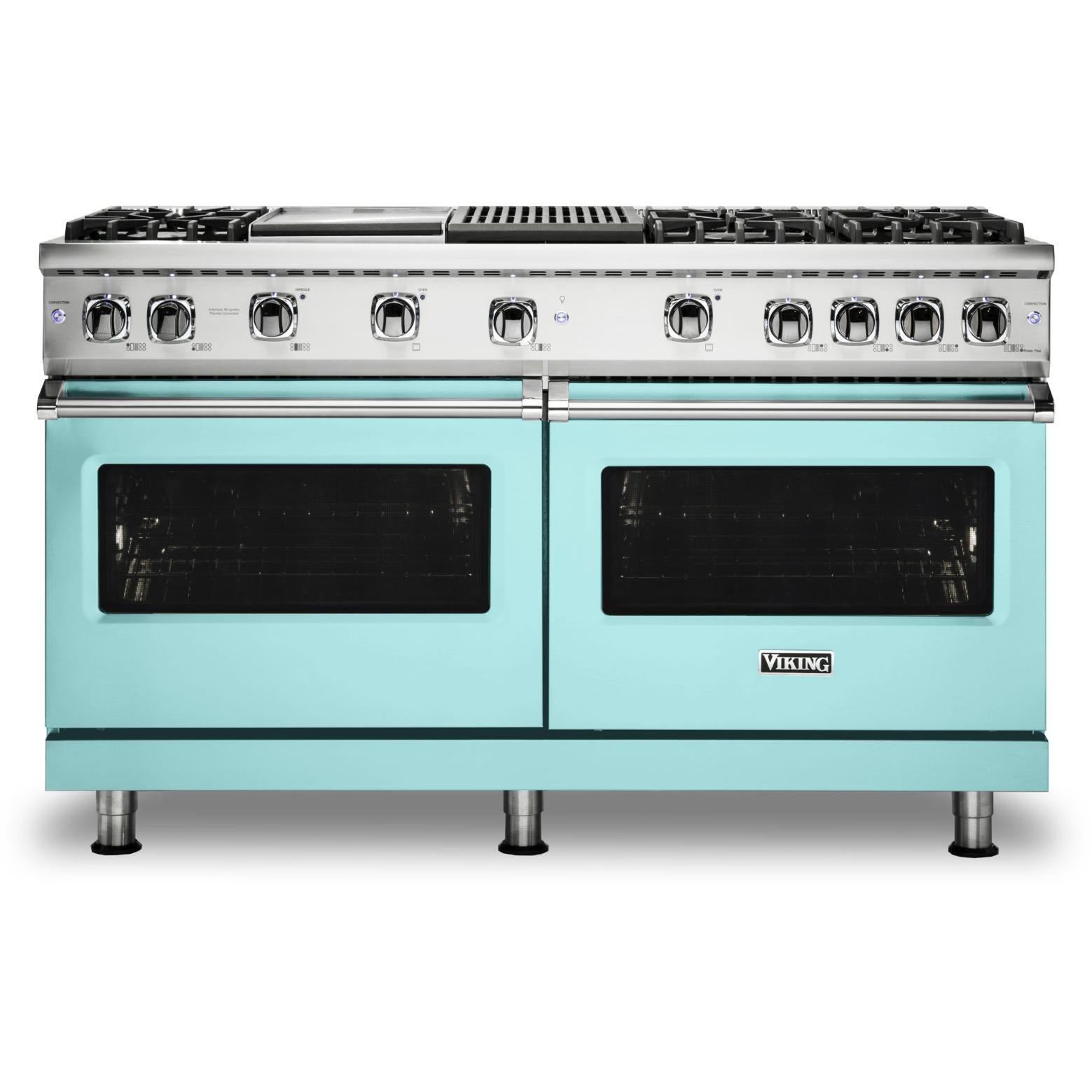 Viking 60-inch Freestanding Gas Range with VariSimmer VGR560-6GQBW