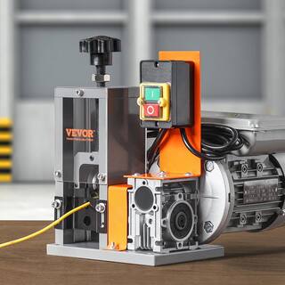 VEVOR Automatic Wire Stripping Machine 0.06in. to 0.98in. Electric Motorized Cable Stripper Peeler 180W 60 ft.min for Copper BX180W11525MMAVETV1