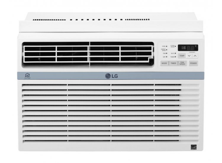 LG 10，000 BTU 12.1 EER 115V Smart Wi-Fi Enabled Window Air Conditioner