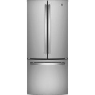 GE 20.8 cu ft. French Door Refrigerator in Fingerprint Resistant Stainless Steel ENERGY STAR GNE21FYKFS