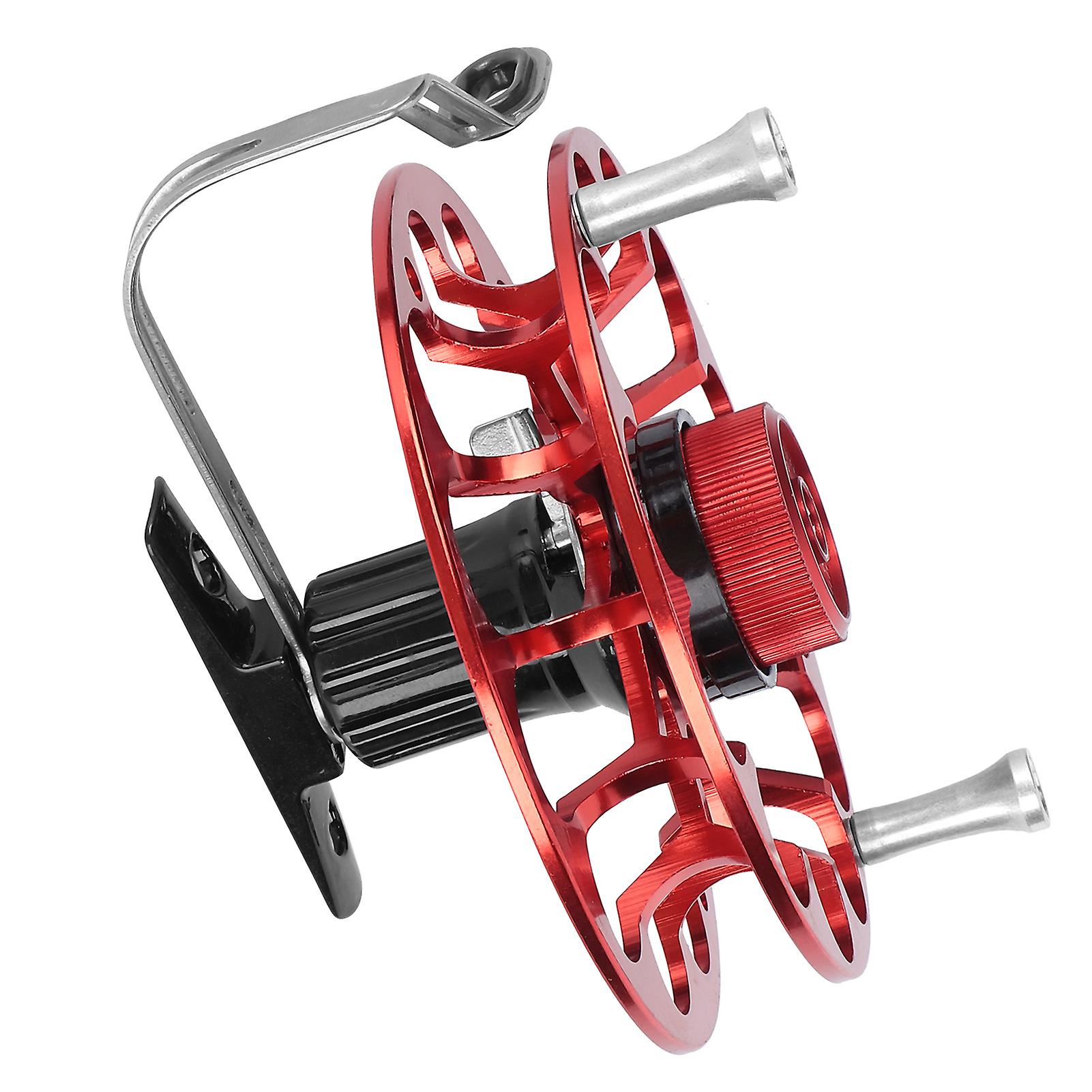 Fishing Gear Fishing Reel Portable Multifunction Allmetal Spinning Wind Fire Wheelred