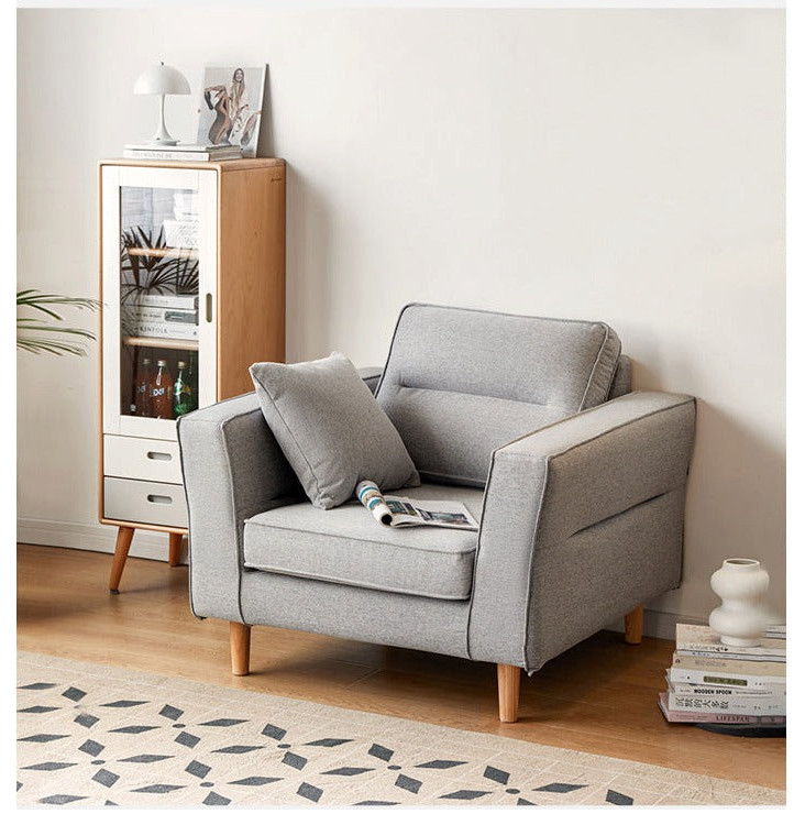 Fabric Sofa Simple Modern   Midcentury   Sofas   by GVAwood  Houzz