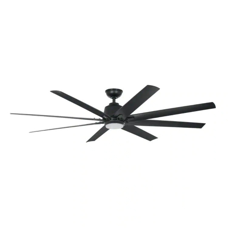 Home Decorators Collection 72 in Kensgrove LED Lighted Ceiling Fan Matte Black