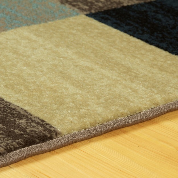 Contemporary Tile Modern Indoor Area Rug Or Runner By Blue Nile Mills