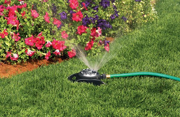 Orbit 8 Pattern Hose Yard Watering Lawn Sprinkler - Water Garden and Plants- 91472