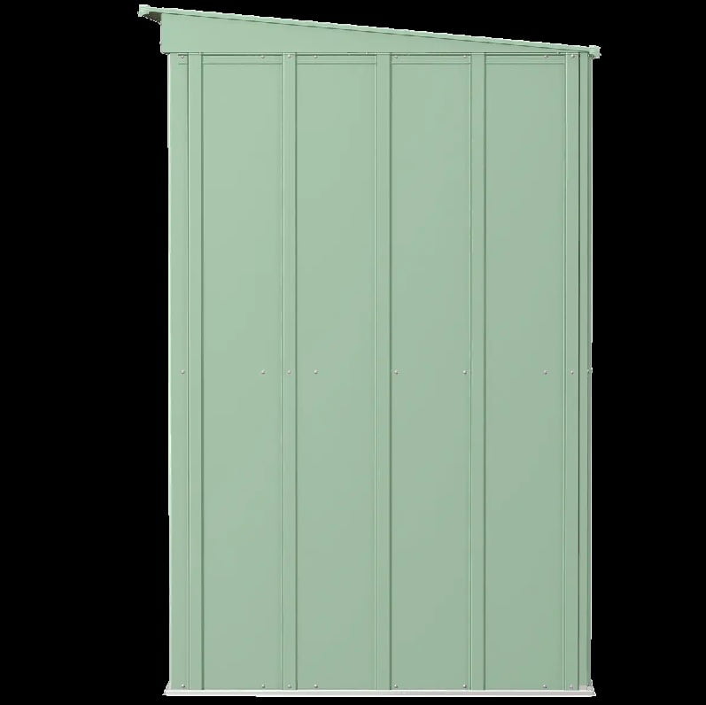 Arrow CLP84SG 8 x 4 ft. Classic Steel Storage Shed&#44; Sage Green