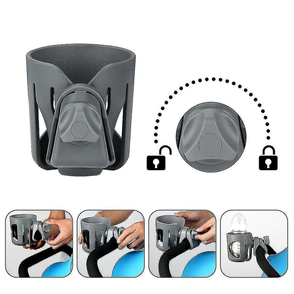 Universal Cup Holder， Stroller Cup Holder， Large Caliber Designed Cup Holder， 360 Degrees Universal