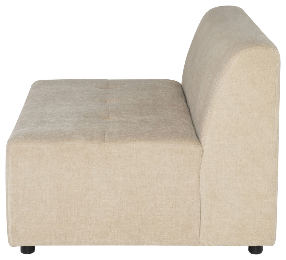 Parla Almond Fabric Modular Sofa  HGSC885   Transitional   Sofas   by Timeout PRO  Houzz