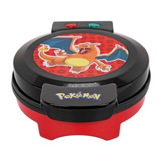 Uncanny Brands Pokemon 600 W Black 'Charizard' Round American Waffle Maker WM1-POK-CHZ