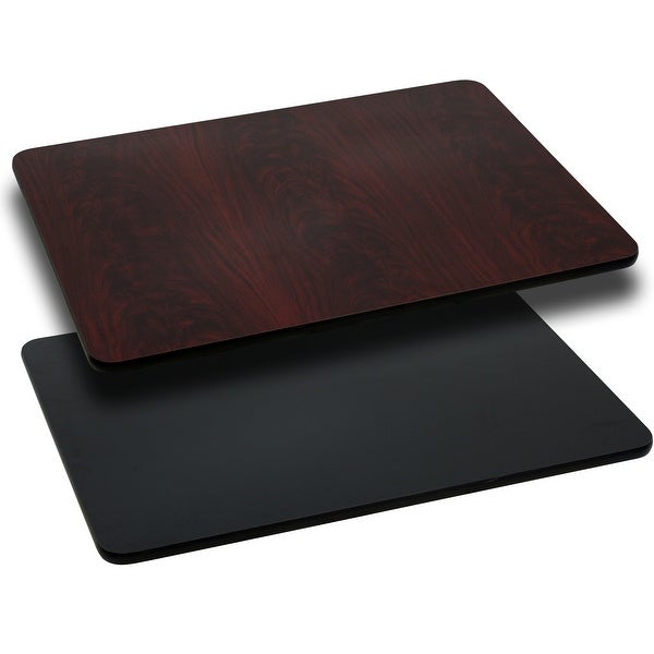 30'' x 60'' Rectangular Table Top with Reversible Laminate Top