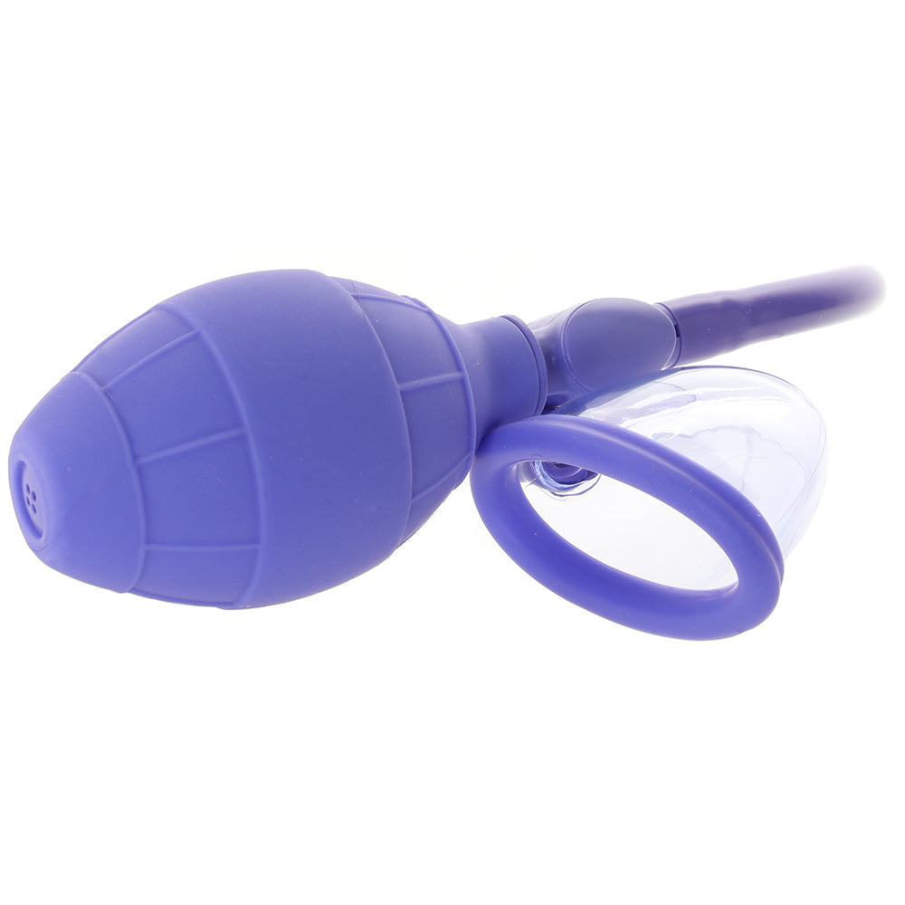 Mini Silicone Clitoral Pump in Purple