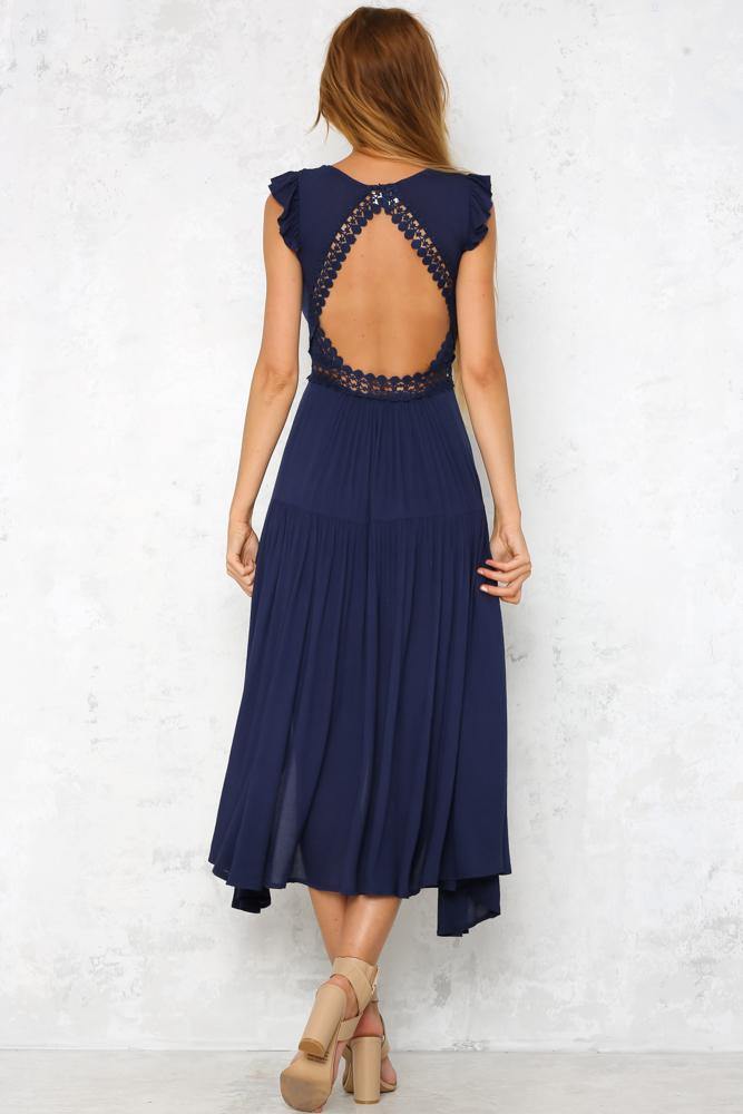 Lolita Love Maxi Dress Navy