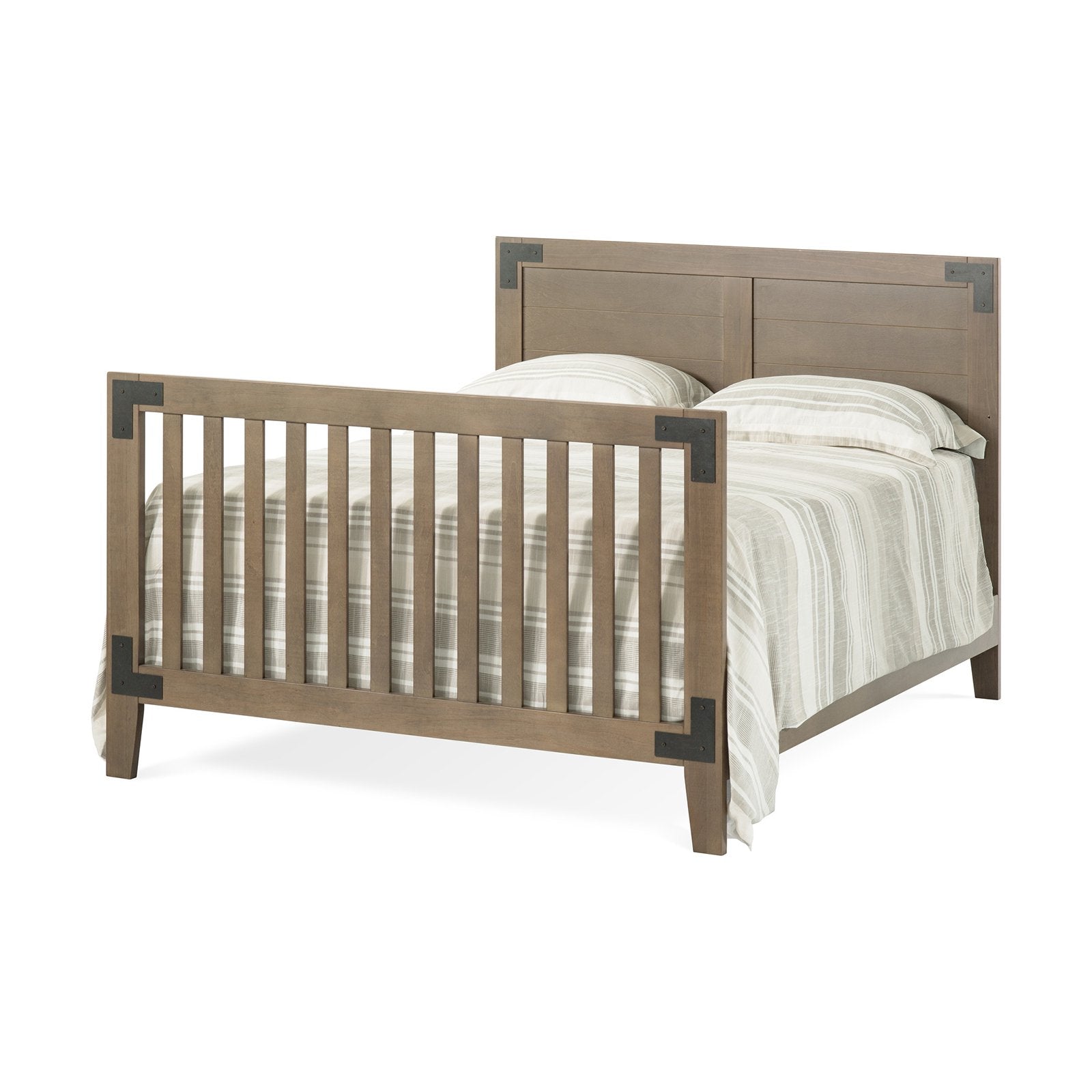 Child Craft Lucas 4-in-1 Convertible Baby Crib, Dusty Heather