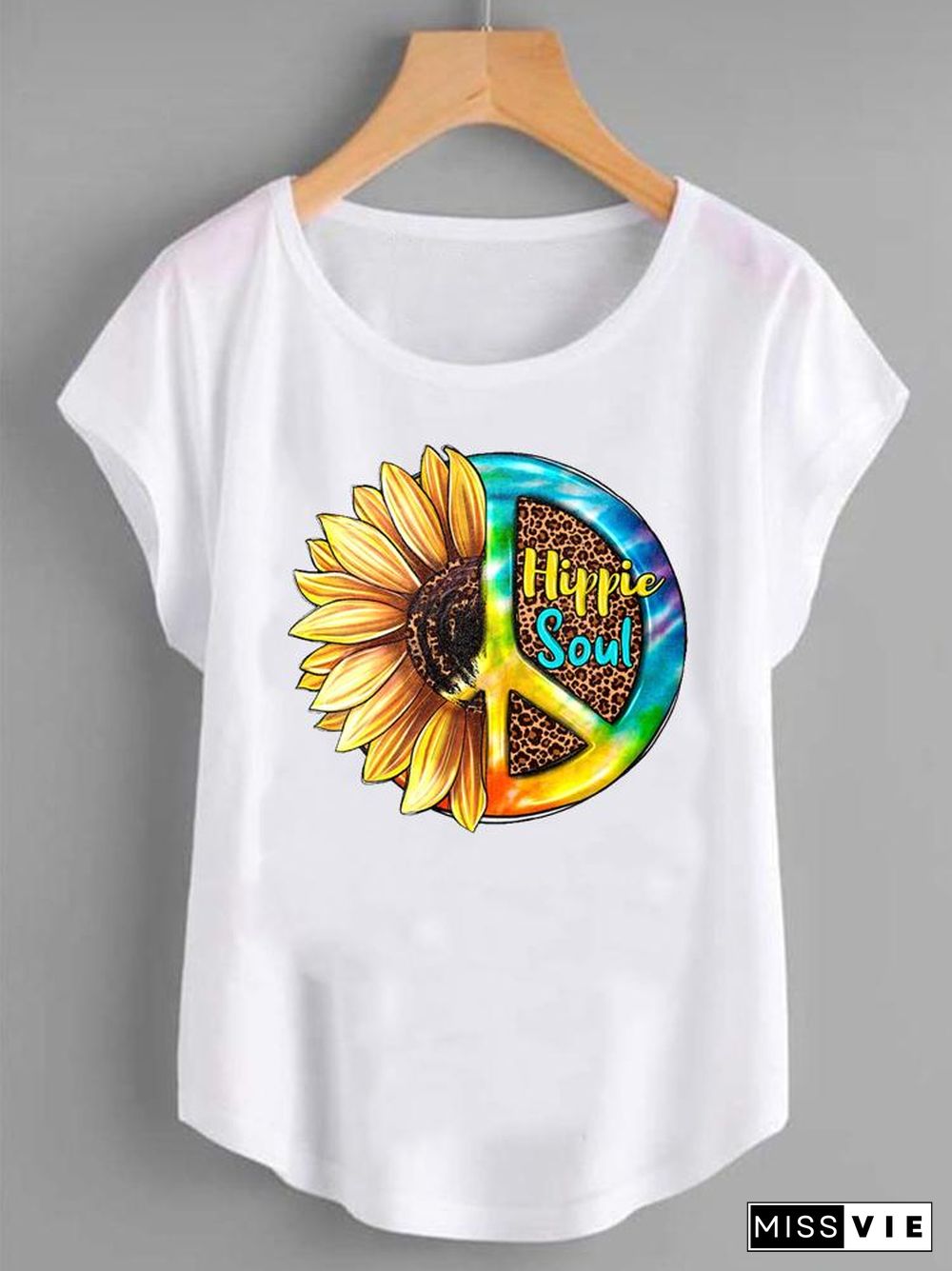 90S Love Heart Trend Graphic T Top Women Print Summer T-Shirts Clothing Fashion Shirt Female Short Sleeve Cartoon Tee T-Shirt