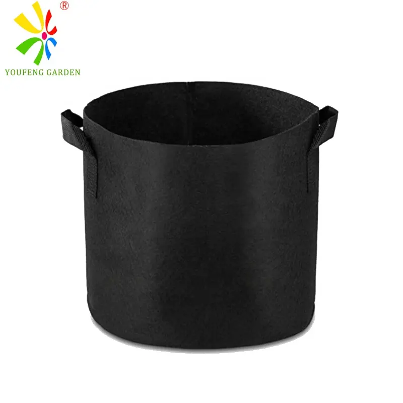 Factory supply cheap  heavy duty thickened Non woven Fabric grow bags plant pots for vegetable