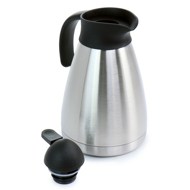 Mr Coffee Olympia 1 Quart Insulated Stainless Steel Thermal Coffee Pot