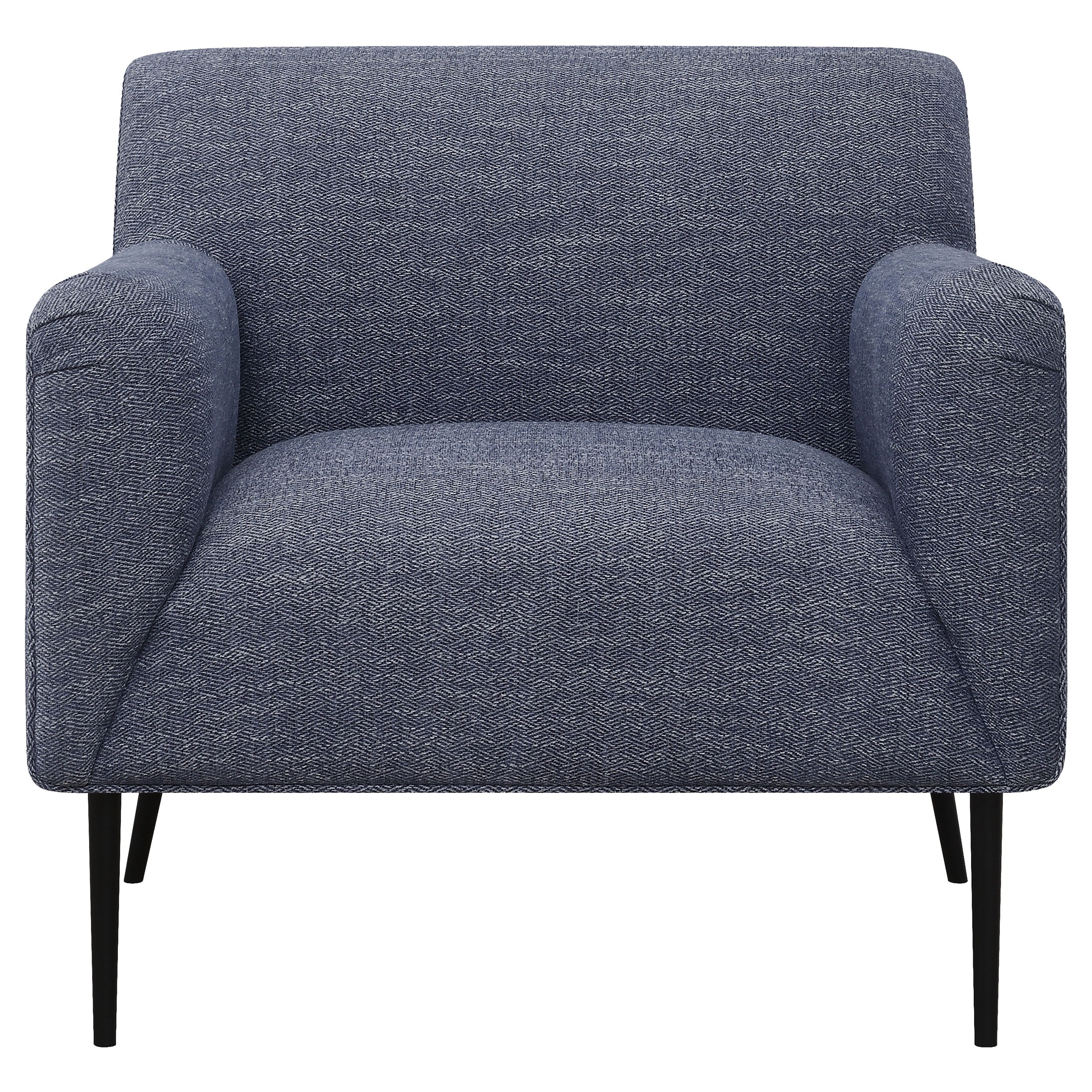 Darlene Upholstered Tight Back Accent Chair Navy Blue-905641