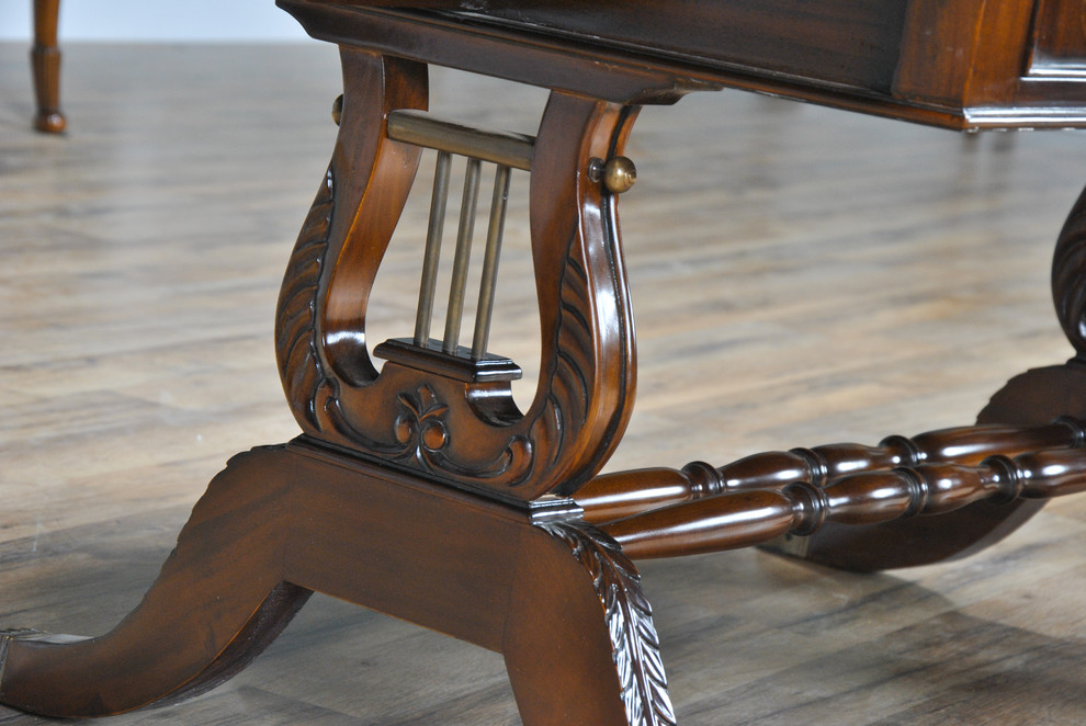 Lyre or Harp Coffee Table   Victorian   Coffee Tables   by Niagara Furniture  Houzz