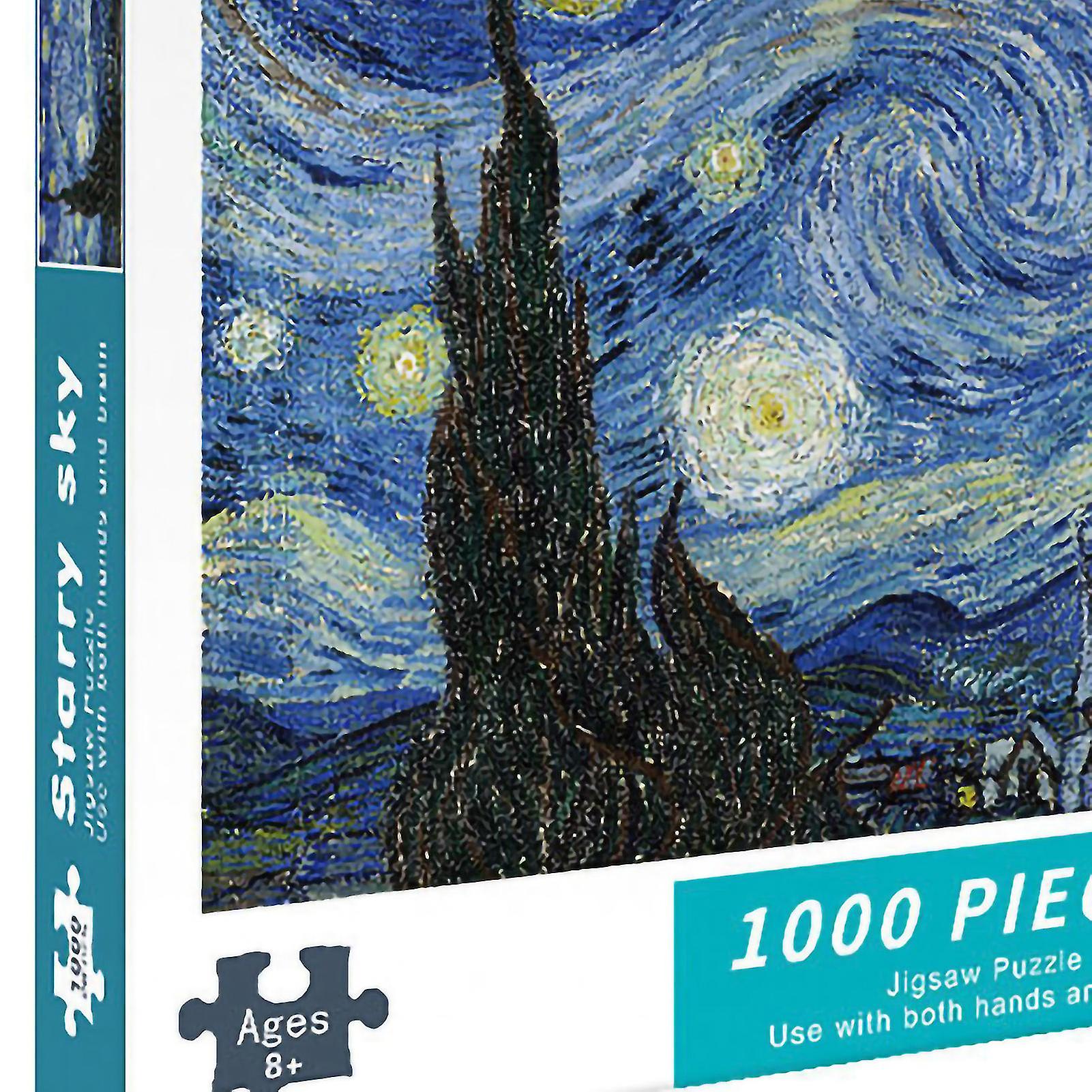 1000Pcs Jigsaw Puzzle Cartoon Landscape Art Paintings Picture Photo Kids Friends Gift Type 3