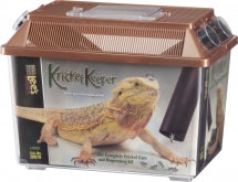 Lee's Aquarium andamp; Pet Products Kricket Keeper Reptile House， Large