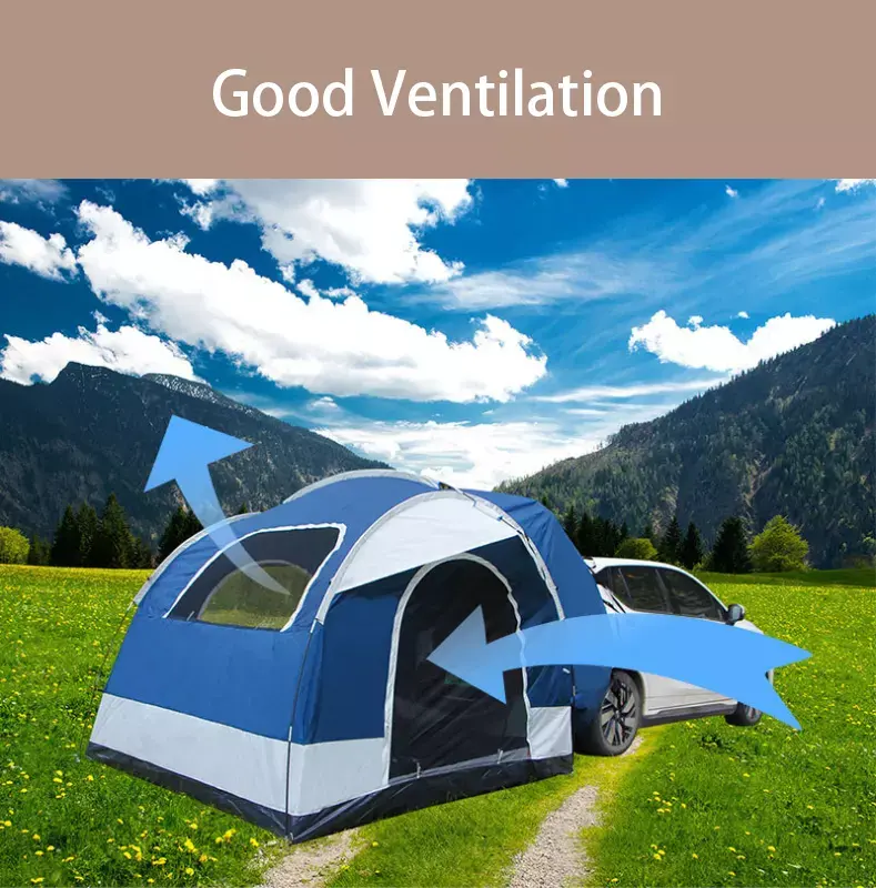 Outdoor gear portable portable canopy camping car rear tent suv van awning tent for camping backpacing carpas