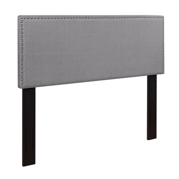 Modern Fabric Upholstered Panel Headboard - - 36288423