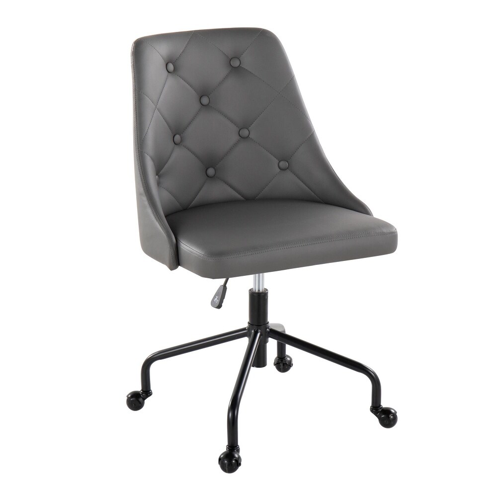 Silver Orchid Ockelbo Adjustable Office Chair with 4 Star Caster Base