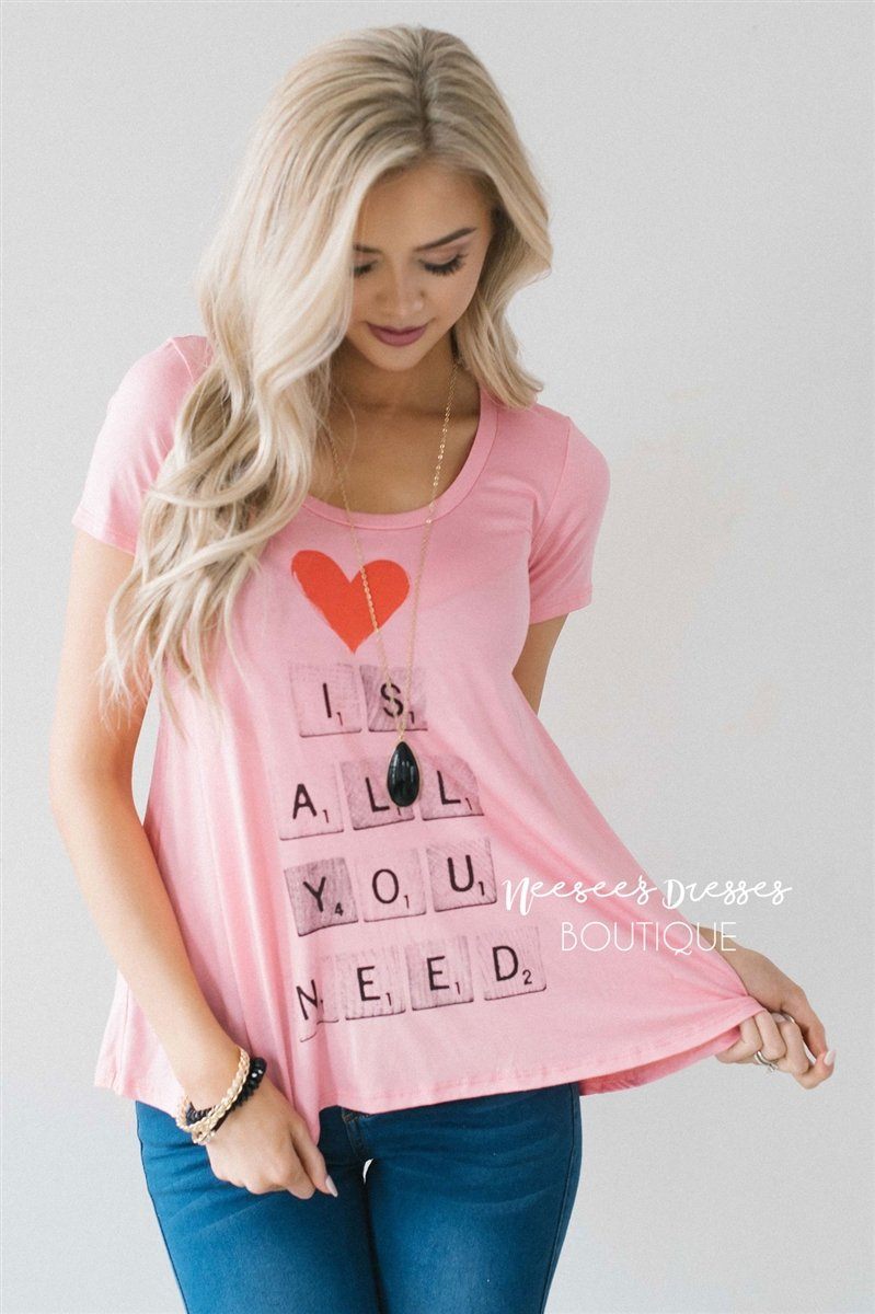 Scrabble Valentines Day Top