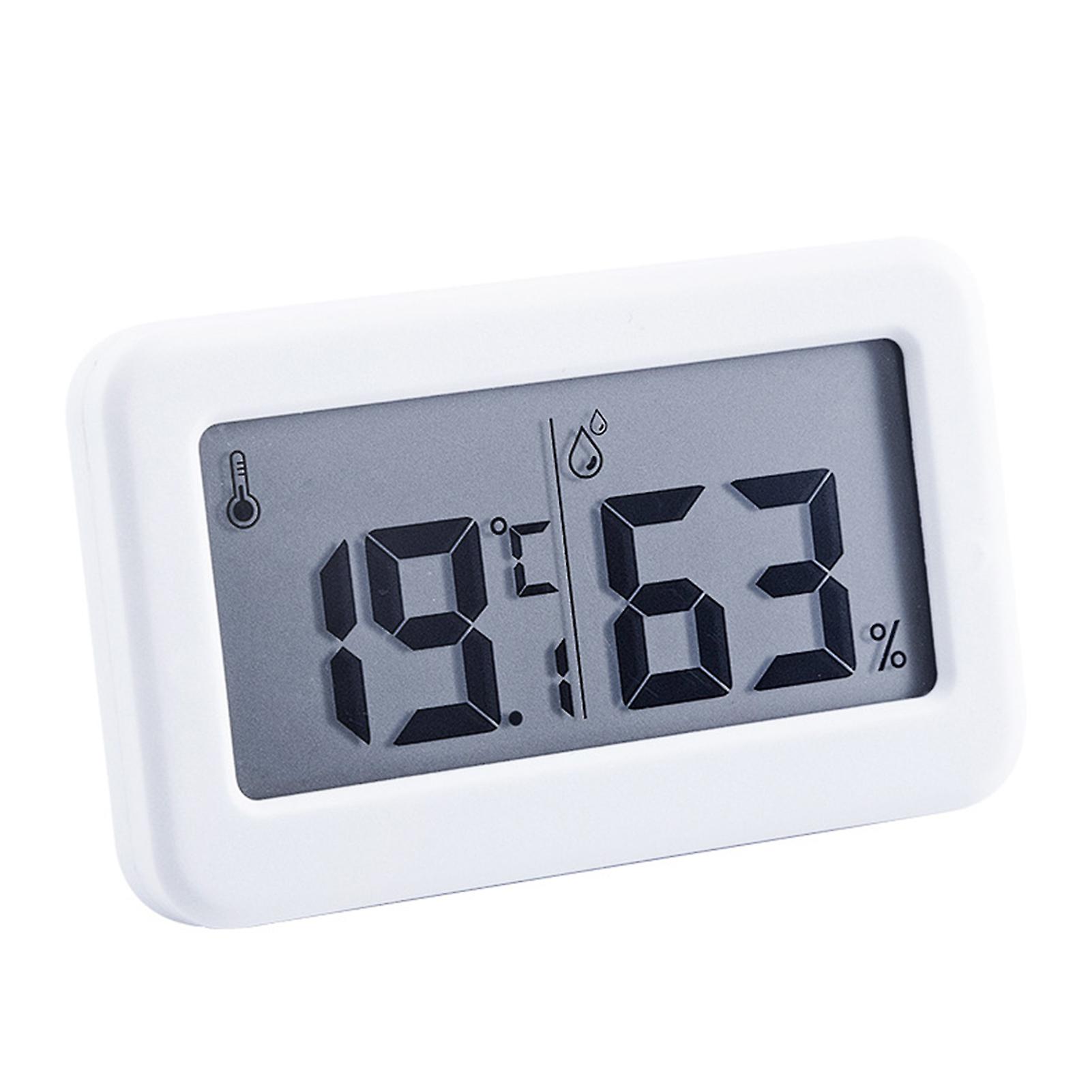 Digital Hygrometer Electronic Temperature Humidity Meters Gauge Lcd Display Backlight Indoor Thermometer Hygrometer With Bracket Sticker For Greenhous