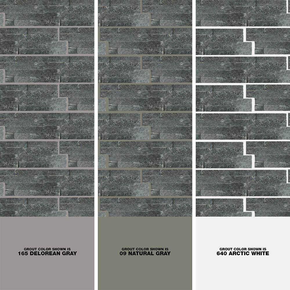 MSI Coal Canyon Ledger Panel 6 in. x 25.52 in. Textured Quartzite Stone Look Wall Tile (6 sq. ft.Case) LPNLQCOACAN624C