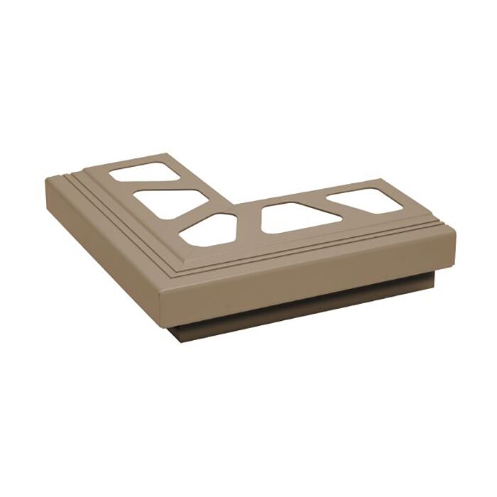 Schluter BARA-RAK 90° Tile Trim - Outside Corner - Light Beige (HB)