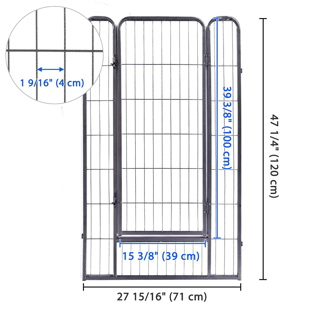 Yescom Heavy Duty Dog Playpen 47