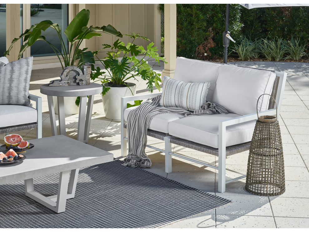 Tybee Loveseat   Tropical   Outdoor Loveseats   by Universal Furniture Company  Houzz