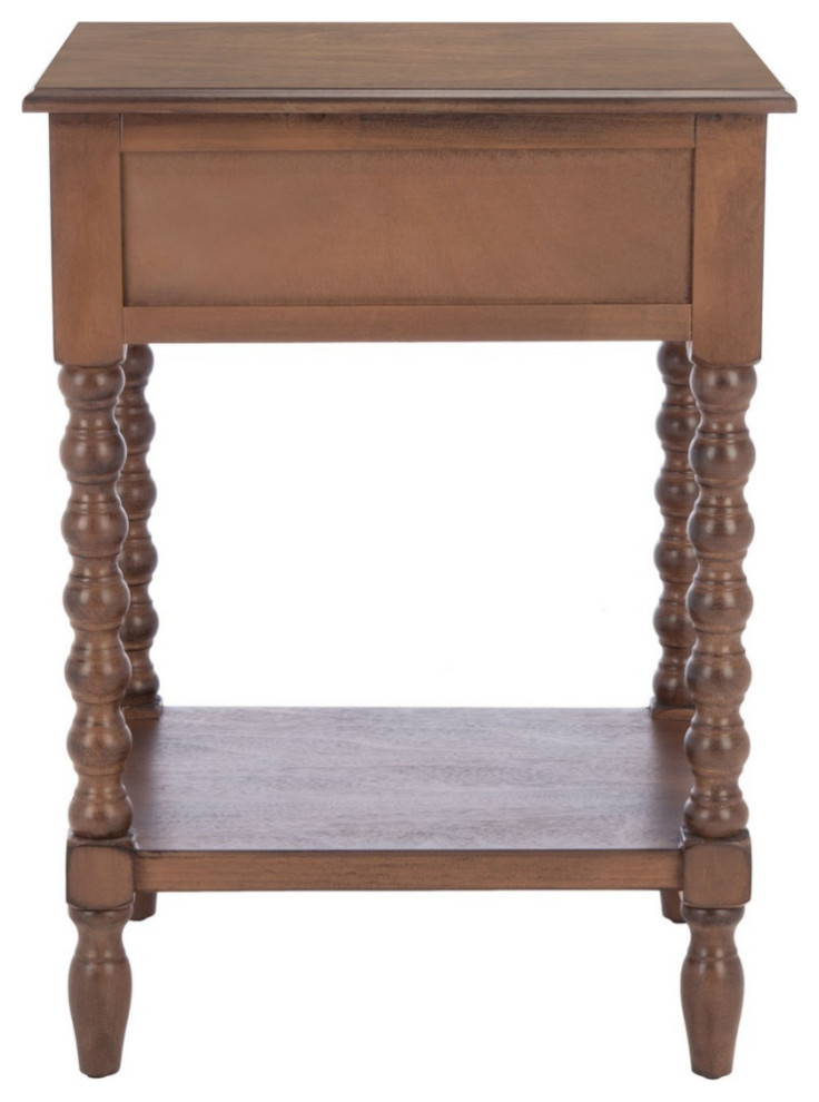 Cadell Accent Table Brown   Traditional   Side Tables And End Tables   by AED Luxury Home Decor  Houzz