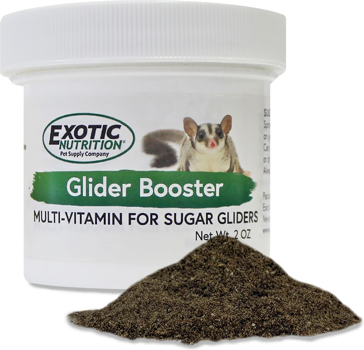 Exotic Nutrition Glider Booster Multivitamin Sugar Glider Supplement