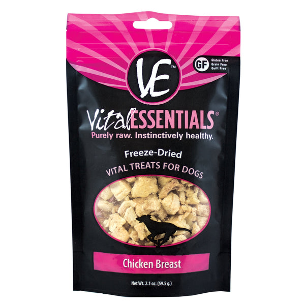 Vital Essentials Freeze Dried Chicken Breast Vital Treats for Dogs