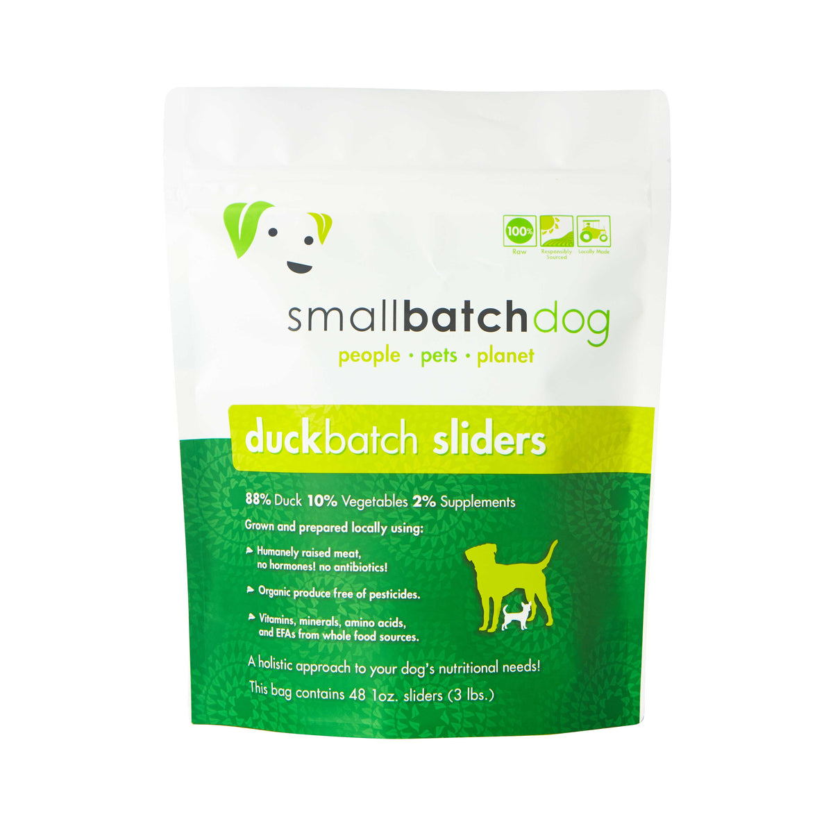 Duck Batch Frozen Raw Dog Food