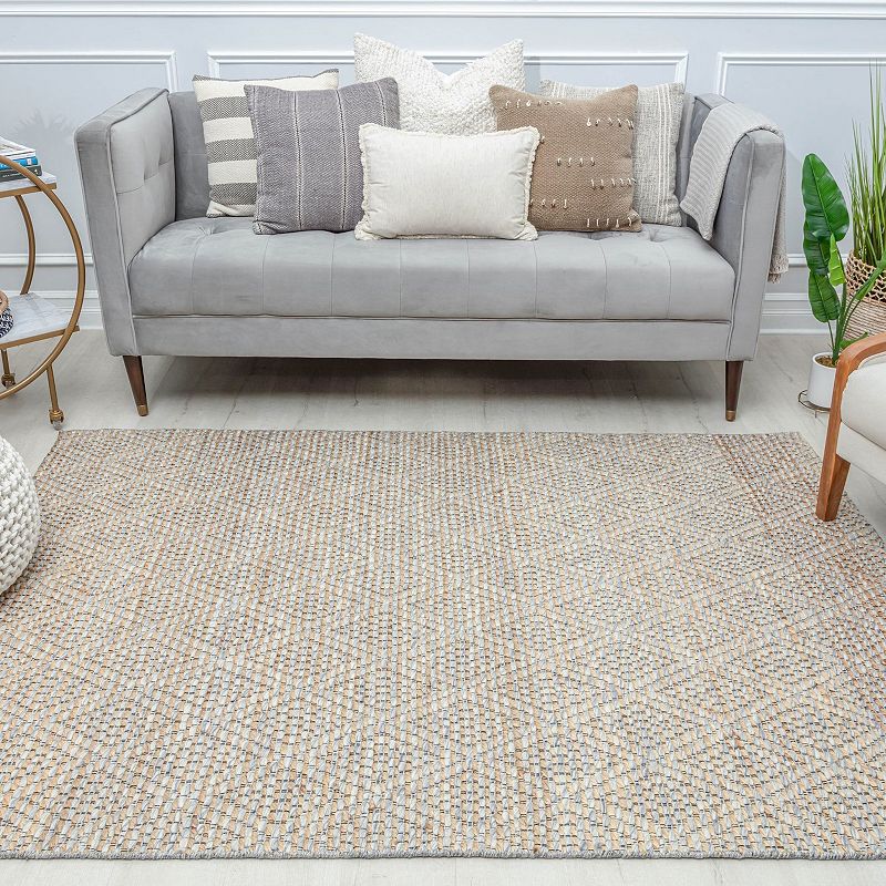 Rugs America Isle Farmhouse Double Diamond Area Rug