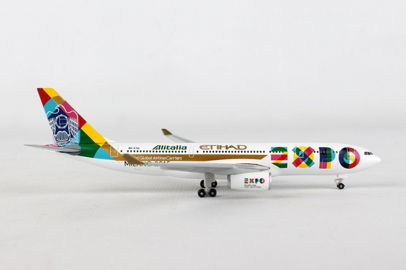 Herpa HE529501 Etihad A330 200 1/500 Expo Milano