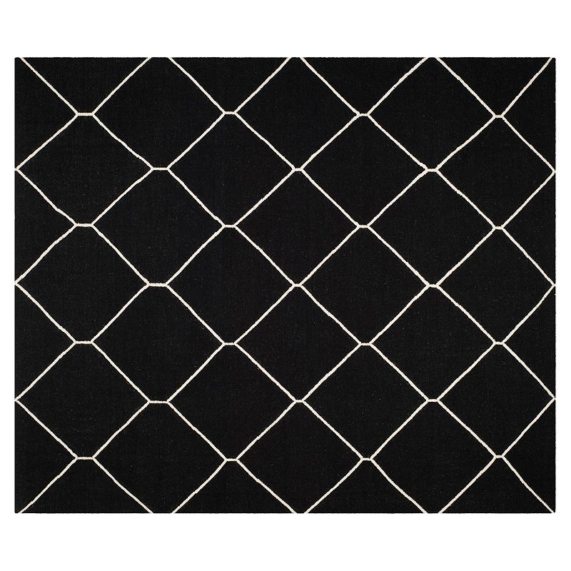 Safavieh Dhurries Netting Handwoven Flatweave Wool Rug