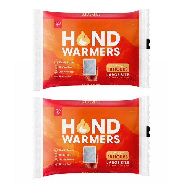 Iris Usa Individual Pack Disposable Hand Warmers Body Warmers