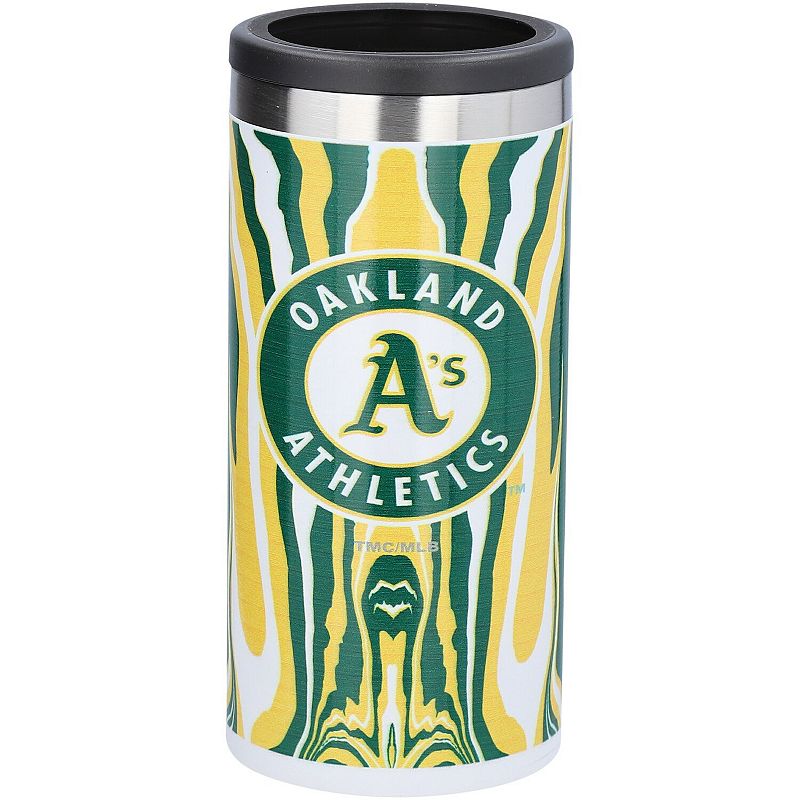 Oakland Athletics 12oz. Tie-Dye Slim Can Holder