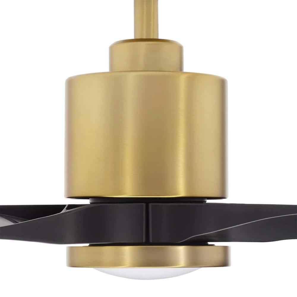 Home Decorators Collection Triplex 60 in LED Brushed Bronze Ceiling Fan with Light