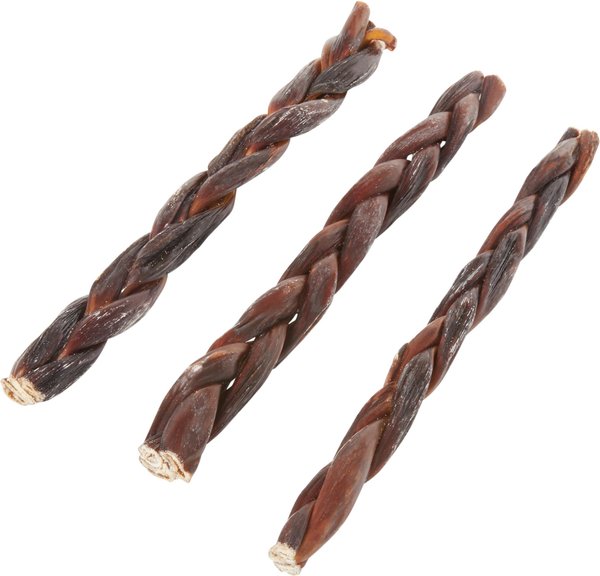 Bones and Chews Braided Beef Gullet Large Dog Treat 11\