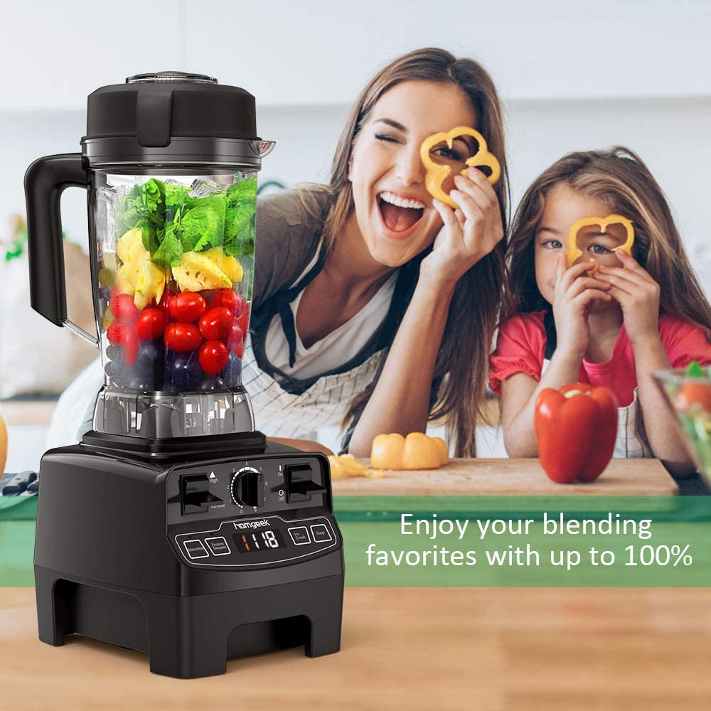 Countertop Blender, Smoothie Blender, 1450W , 33000 RPM Juice Maker, with 8 Speeds and 4 Preset Programs