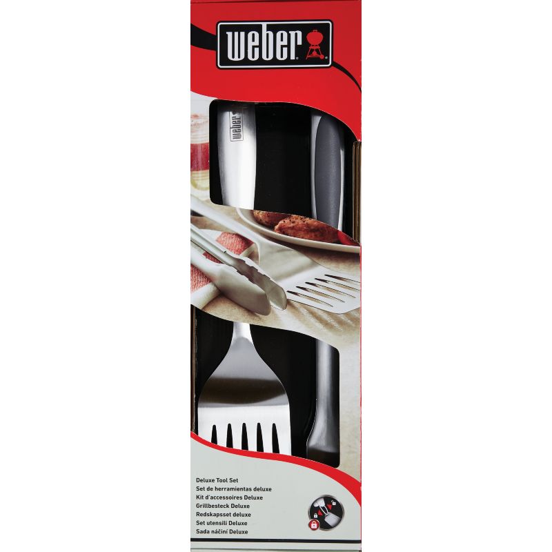 Weber 2-Piece Stainless Steel Barbeque Tool Set