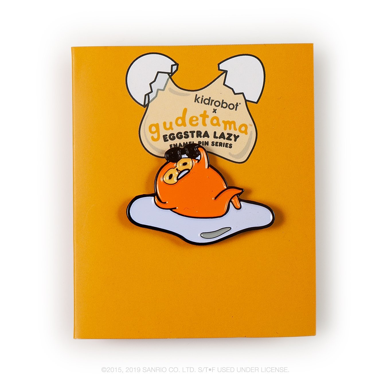 Gudetama Eggstra Lazy Enamel Pin Series by Kidrobot x Sanrio