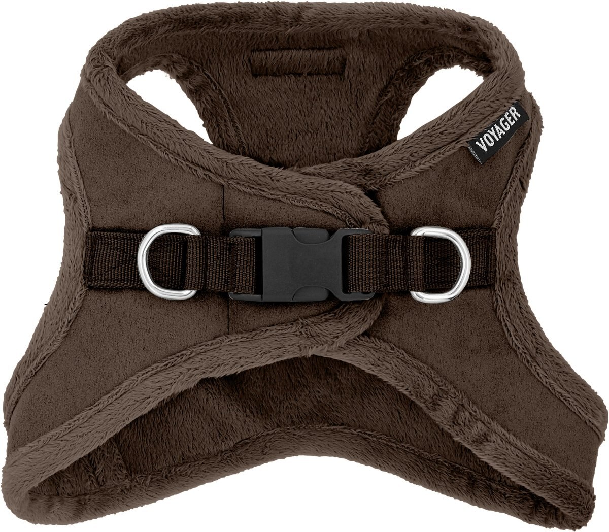 Best Pet Supplies Voyager Plush Suede Dog Harness