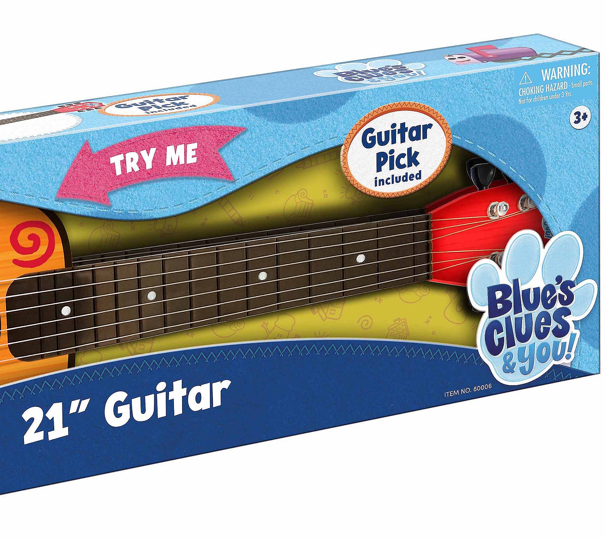 Kidz Toyz HK Blue's Clues 21 Plastic Guitar