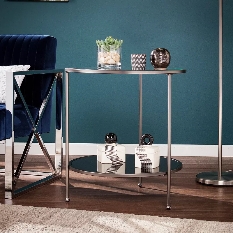 Ruoa End Table Glam Style